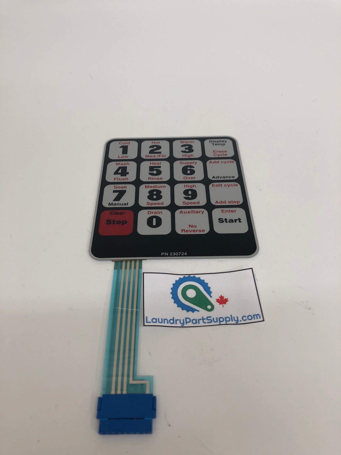 DECAL, KEYPAD WE6 UW/UF