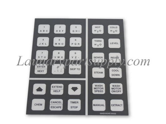 KEYPAD:5X6MATRIX WASHER-EXT