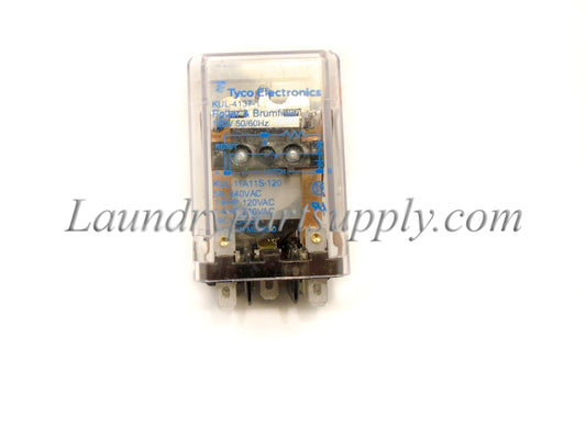 RELAY LATCH, RECYCLE/START, DPDT 120v