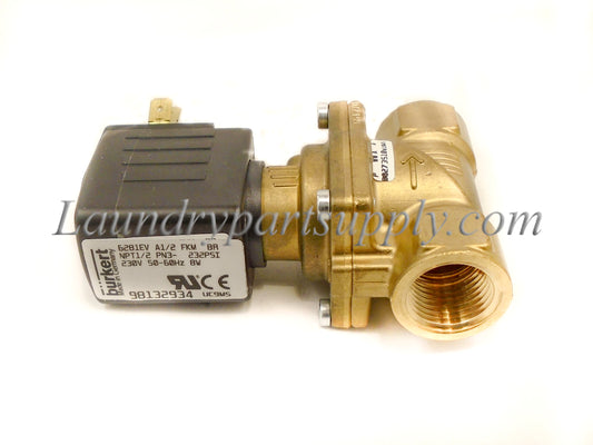 1/2" BRASS FILL VALVE 240 VOLTS