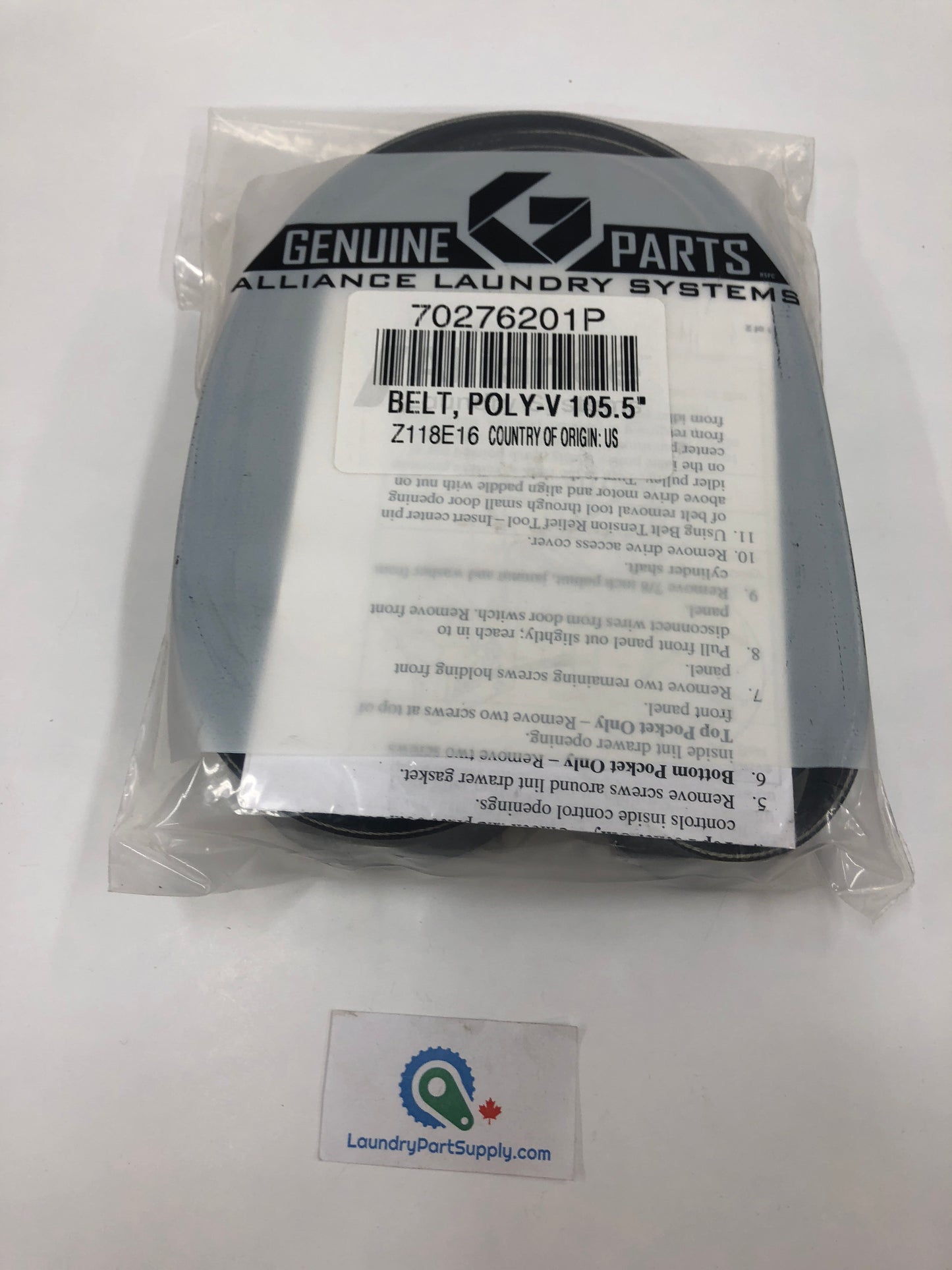 BELT, POLY-V 105.5" PKG