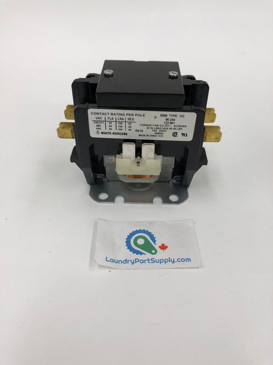 CONTACTOR 2-POLE 30 AMP W/INSTRUCTIONS