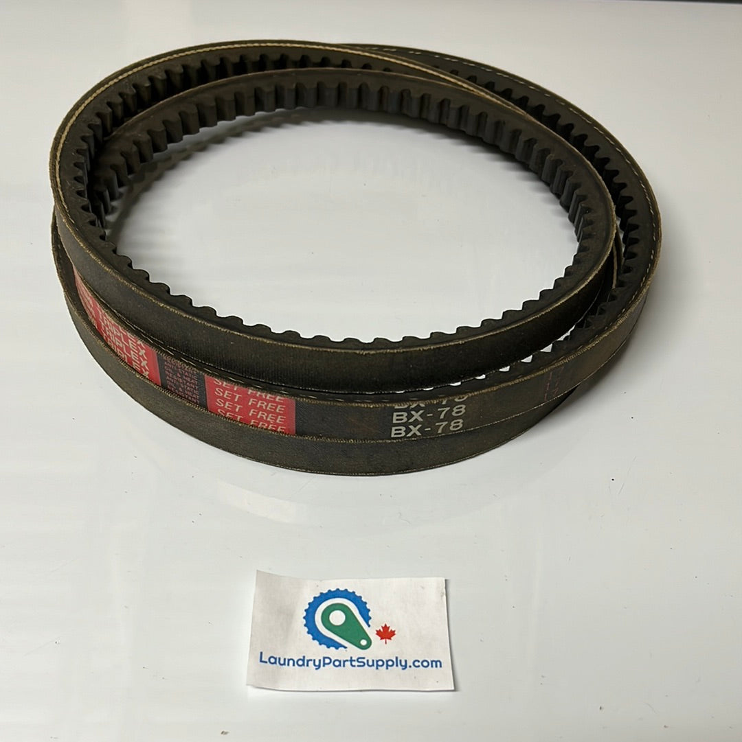 V-BELT,BX78, RAWEDGE COG