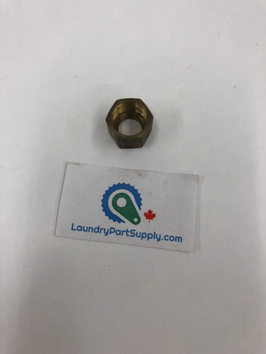 NUT BRASS 3/8"