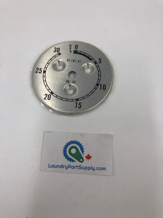TIMER DIAL PLATE 30 MIN